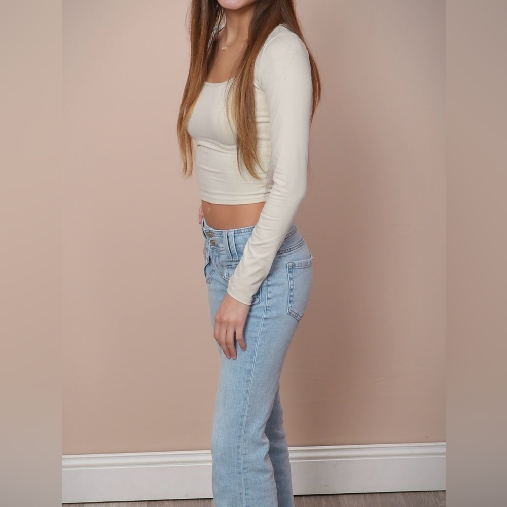 Hollister - Soft Stretch Seamless Fabric Square Neck Top